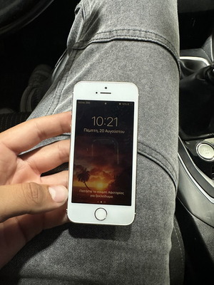 Apple iPhone 5s white/silver, fully functional