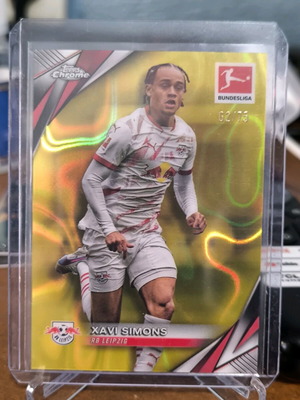 Xavi Simons Lava card new