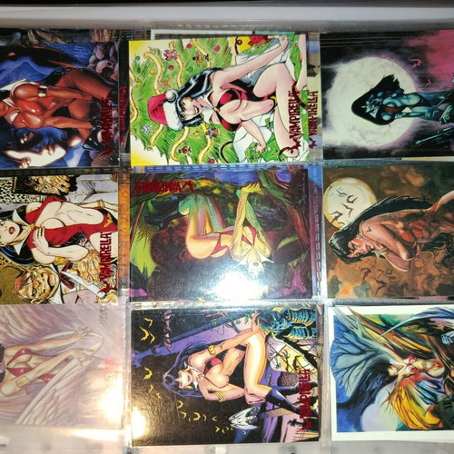 Vampirella 1995 Topps Cards like new, lot of 65