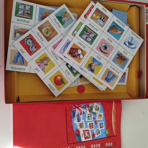 English educational game used for learning