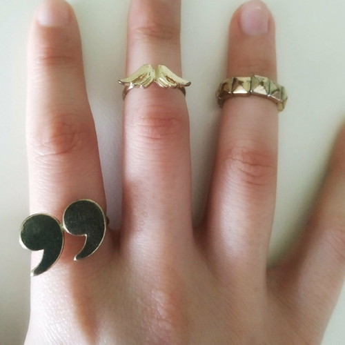 Pop rings used in good condition