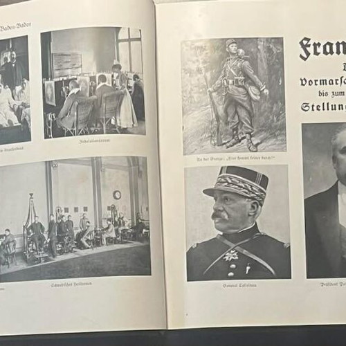 Collectible World War I Album Volume 1 German Edition like new