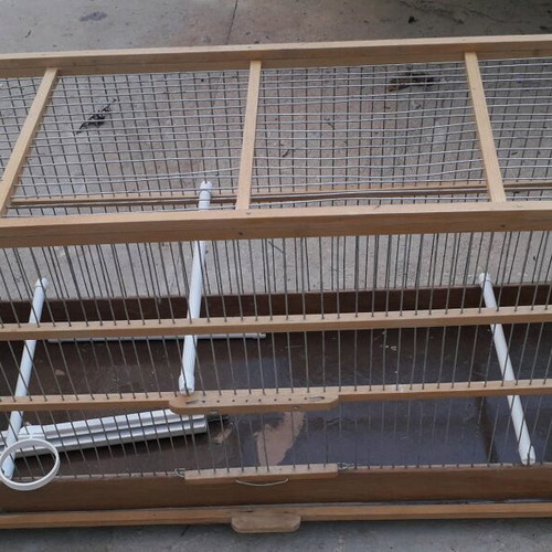 Wooden cage large 75 centimeters like new