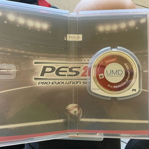 PES 2009 for PSP used, Pro Evolution Soccer with case