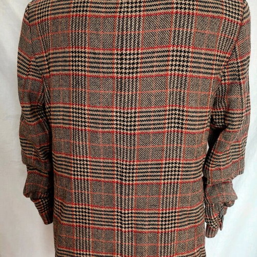 Zara checked jacket size M like new, beige and brown