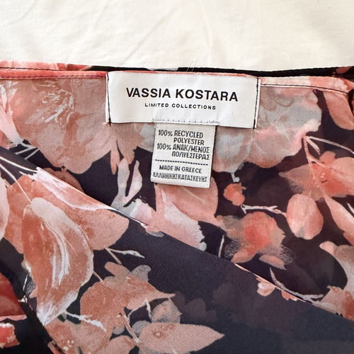 Vassia Kostara multicolor scarf, one size