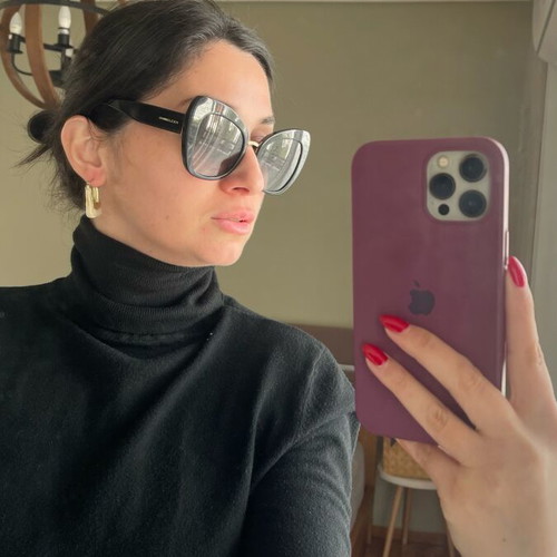 Dolce & Gabbana sunglasses cocobolo style butterfly, like new, black