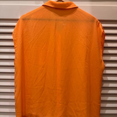 Dunnes sleeveless shirt used, orange, size XL-XXL