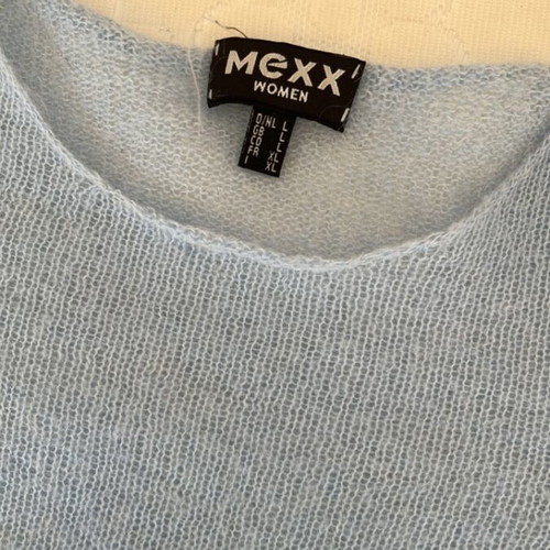 Vintage baby blue wool sweater large, like new