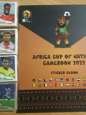 Sphinx Africa Cup of Nations 2022 Cameroon συμπληρωμένο - ακόλλητο σετ αυτοκόλλητων και άλμπουμ