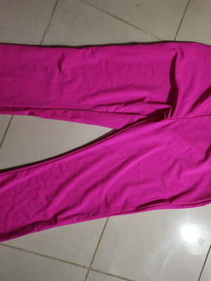 Leggings pink, like new, size M