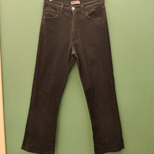 Red Rock women's jeans used, straight fit, cotton, black