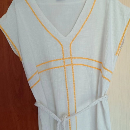 Vila white dress, size medium
