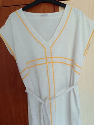 Vila white dress, size medium