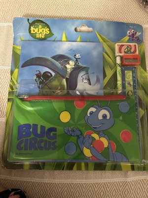 Bug Circus pencil case and notebook new
