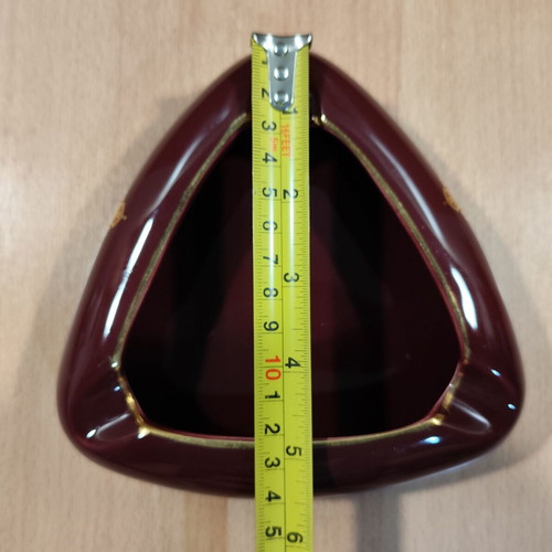 Dimple Scotch Whisky Ceramic Ashtray used, vintage promotional