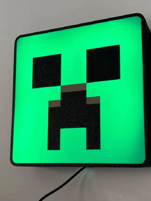 Minecraft light box made to order