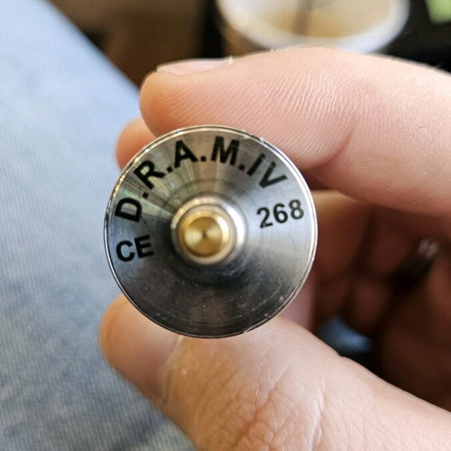 Dram IV used, genuine, 2nd batch with new bell and extra o-rings