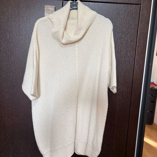 Knitted dress used white size L
