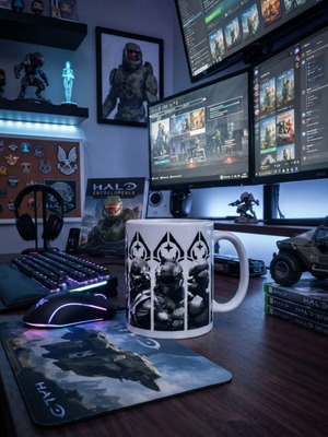 Halo Teams Coffee Mug 2019 by Bandai Europe, like new