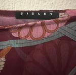 Sisley silk floral skirt, size L