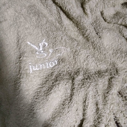 Bathrobes like new, one burgundy XXL