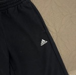 Adidas Future Icons 3-Stripes Kids' Sweatpants black, like new, age 11-12