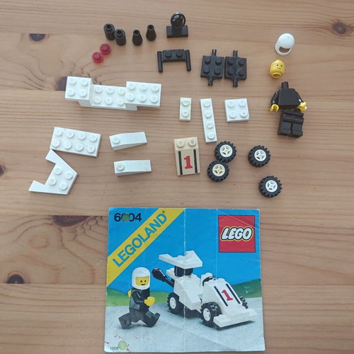 Lego vintage set Formula-I Racer 6604 used