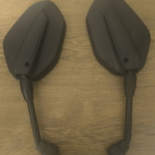 Motorcycle mirrors universal pair used
