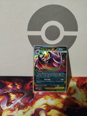Mega Gengar Ex Promo 073 card like new