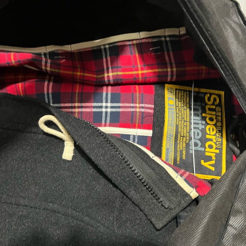 Superdry Montgomery coat like new, size M, black