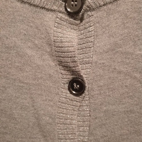 Koan women's cardigan new, grey with silver details, size M