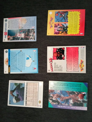 Jordan Upperdeck cards like new, set of 8 pieces