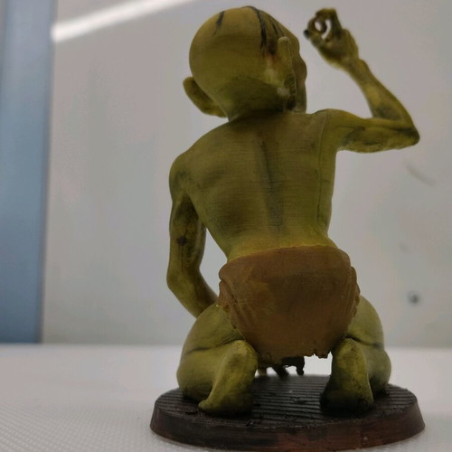 Gollum Lord of the Rings figure like new, 3d printed