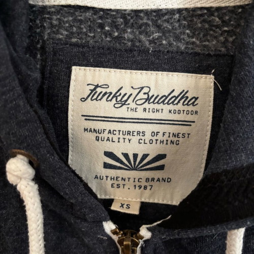 Funky Buddha blue jacket like new, size XS