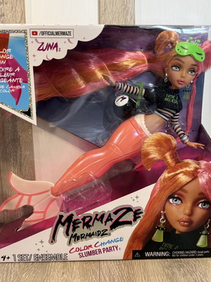 Κούκλα Mermaze Mermaidz Slumber Party Zuna καινούργια σε κουτί