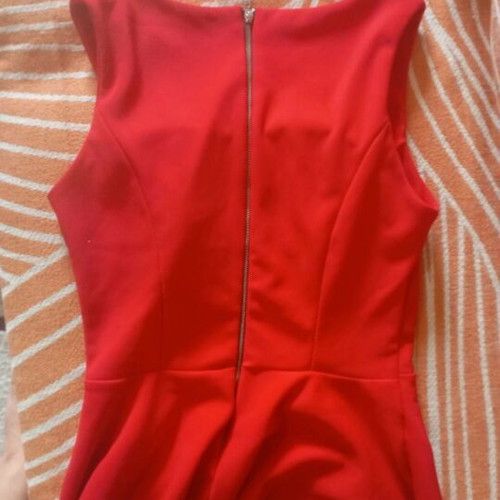 Blouse new, red, one size