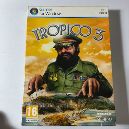 Tropico 3 PC game used, collectible old