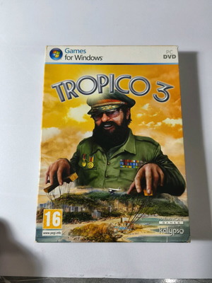 Tropico 3 PC game used, collectible old