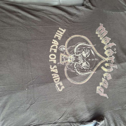 Motorhead men's short-sleeve t-shirt like new, gray, size S