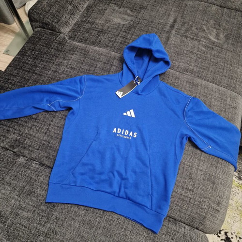 Adidas Royal Blue Tracksuit Set with Hoodie and Cargo Pants new