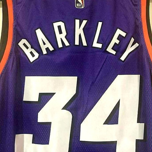 Nike Charles Barkley Suns HWC Nights Swingman Jersey size L new