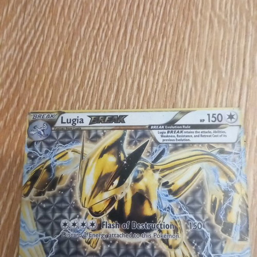 Lugia Pokémon Card BREAK like new