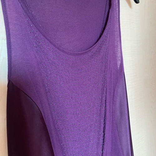 Next dress like new, purple with satin details