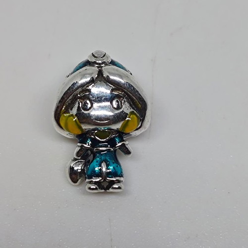 Disney Pandora Charm Princess Jasmine like new, silver