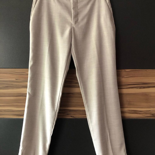 Zara women's pants like new, light gray, size S