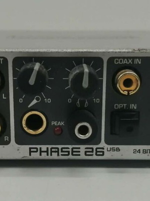 Terratec Producer Phase 26 USB audio interface used