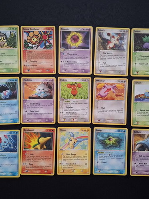 Pokemon ex Hidden Legends 15-card vintage TCG set