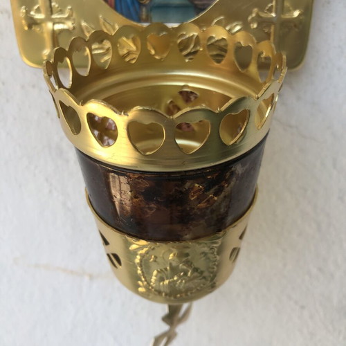 Wall Icon Stand with Candle Holder new