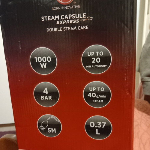 Hoover Steam Capsule Express Steam Cleaner like new with accessories